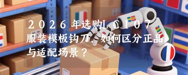 2026年选购LC107服装模板钩刀，如何区分正品与适配场景？