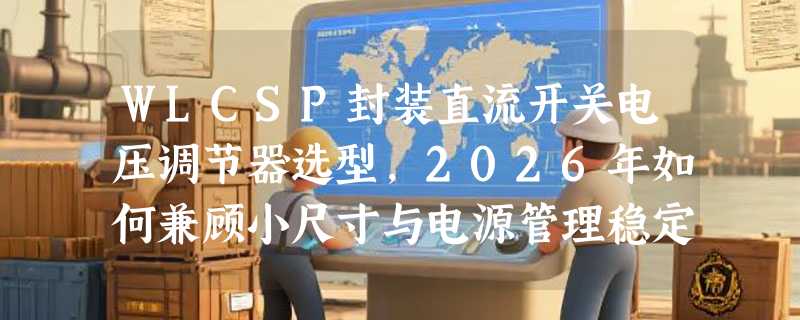 WLCSP封装直流开关电压调节器选型，2026年如何兼顾小尺寸与电源管理稳定性？
