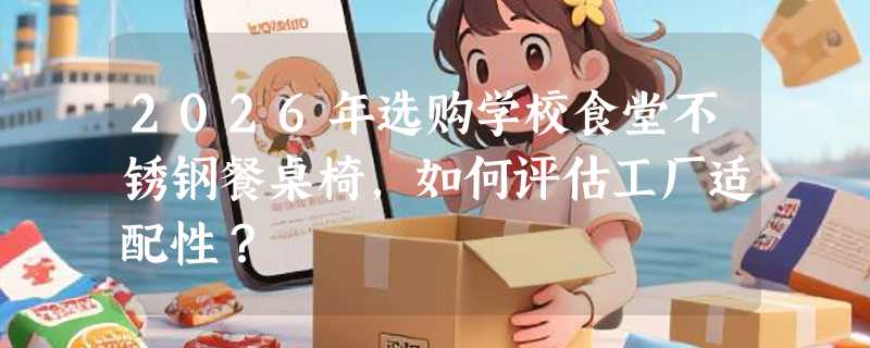 2026年选购学校食堂不锈钢餐桌椅，如何评估工厂适配性？
