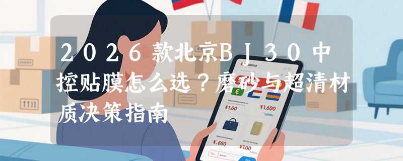 2026款北京BJ30中控贴膜怎么选？磨砂与超清材质决策指南