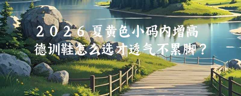 2026夏黄色小码内增高德训鞋怎么选才透气不累脚？