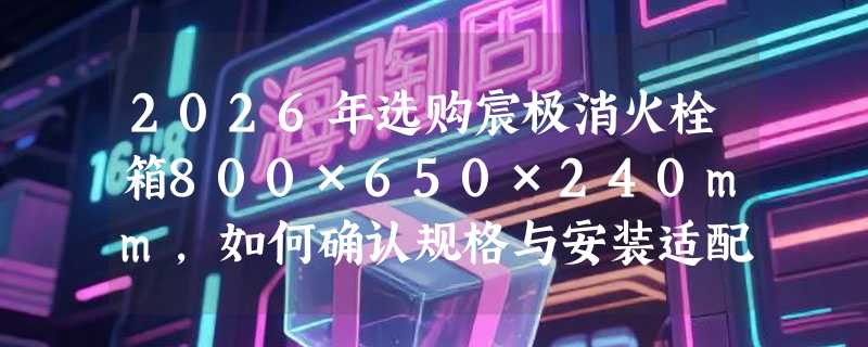 2026年选购宸极消火栓箱800×650×240mm，如何确认规格与安装适配？