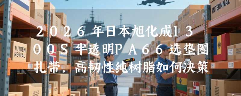 2026年日本旭化成1300S半透明PA66选垫圈扎带，高韧性纯树脂如何决策？