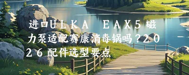 进口ULKA EAX5磁力泵适配赛康消毒锅吗？2026配件选型要点