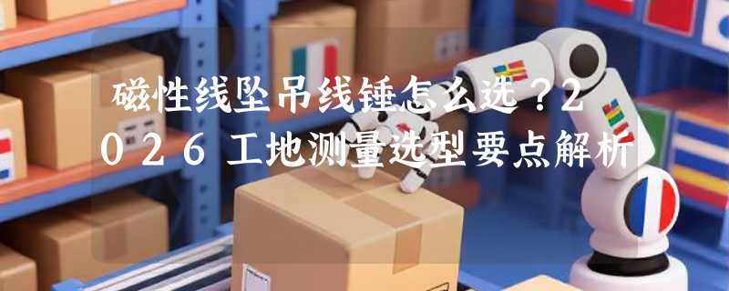 磁性线坠吊线锤怎么选？2026工地测量选型要点解析