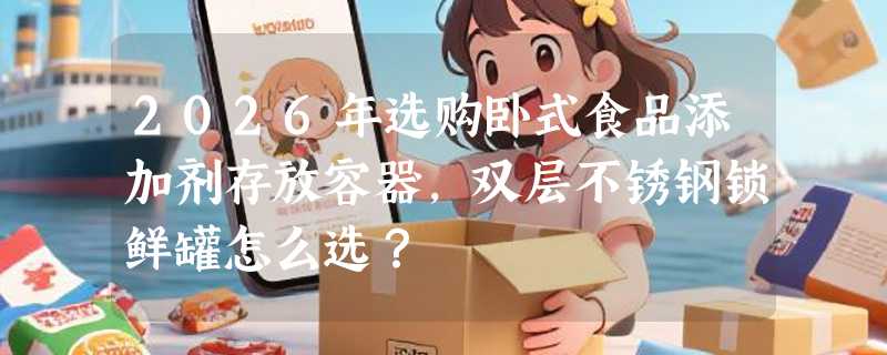 2026年选购卧式食品添加剂存放容器，双层不锈钢锁鲜罐怎么选？