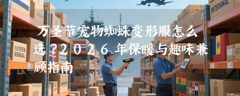 万圣节宠物蜘蛛变形服怎么选？2026年保暖与趣味兼顾指南