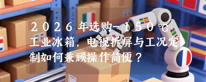 2026年选购-150℃工业冰箱，电视拆屏与工况定制如何兼顾操作简便？