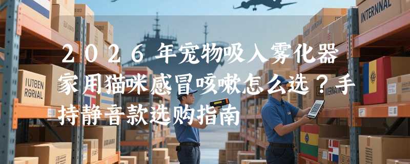 2026年宠物吸入雾化器家用猫咪感冒咳嗽怎么选？手持静音款选购指南