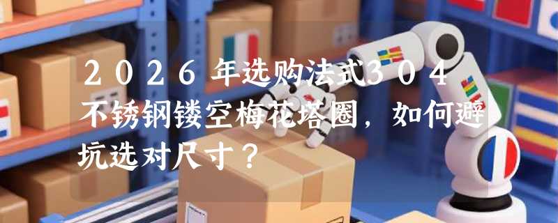 2026年选购法式304不锈钢镂空梅花塔圈，如何避坑选对尺寸？