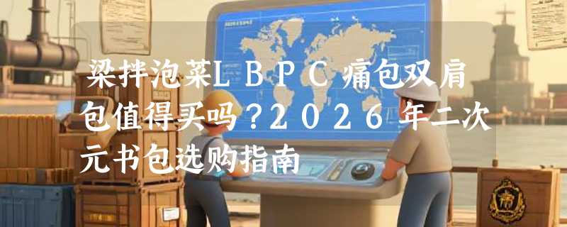 梁拌泡菜LBPC痛包双肩包值得买吗？2026年二次元书包选购指南