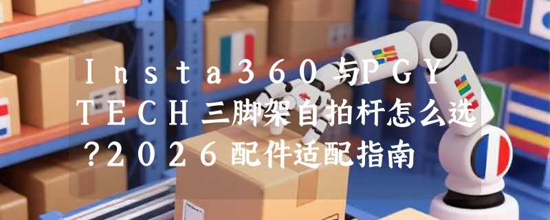 Insta360与PGYTECH三脚架自拍杆怎么选？2026配件适配指南