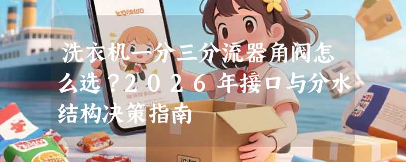 洗衣机一分三分流器角阀怎么选？2026年接口与分水结构决策指南