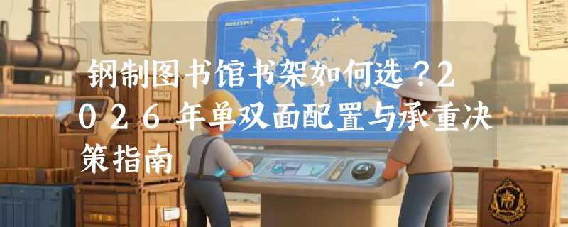 钢制图书馆书架如何选？2026年单双面配置与承重决策指南