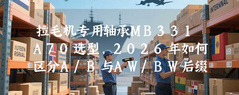 拉毛机专用轴承MB331A70选型，2026年如何区分A/B与AW/BW后缀？