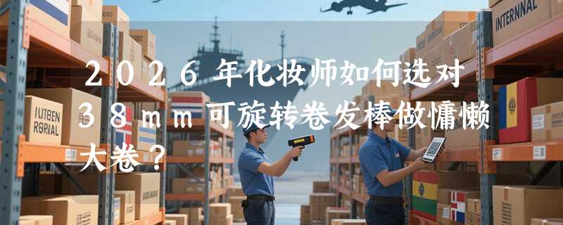 2026年化妆师如何选对38mm可旋转卷发棒做慵懒大卷？