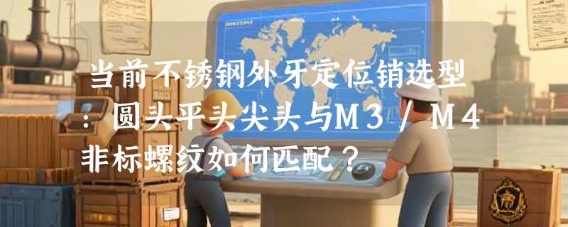 当前不锈钢外牙定位销选型：圆头平头尖头与M3/M4非标螺纹如何匹配？