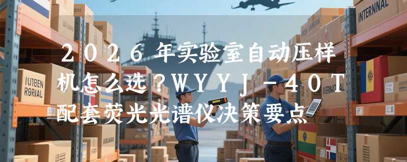 2026年实验室自动压样机怎么选？WYYJ-40T配套荧光光谱仪决策要点