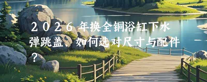 2026年换全铜浴缸下水弹跳盖，如何选对尺寸与配件？