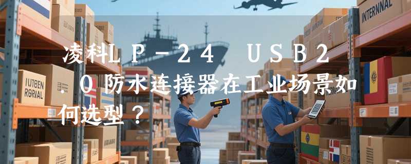 凌科LP-24 USB2.0防水连接器在工业场景如何选型？