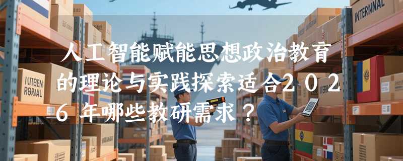 人工智能赋能思想政治教育的理论与实践探索适合2026年哪些教研需求？