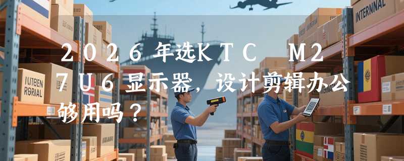 2026年选KTC M27U6显示器，设计剪辑办公够用吗？