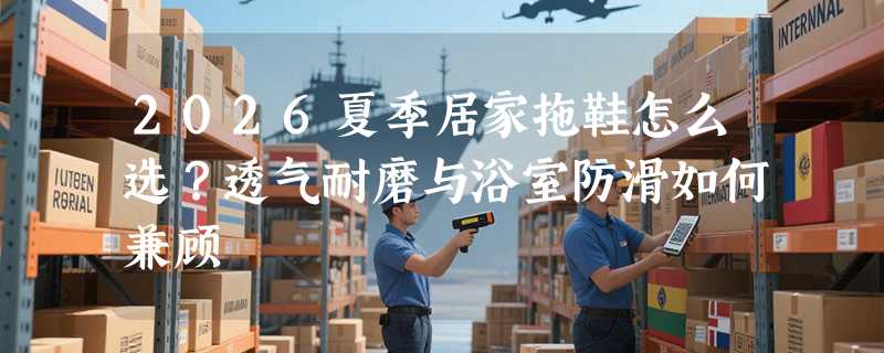 2026夏季居家拖鞋怎么选？透气耐磨与浴室防滑如何兼顾