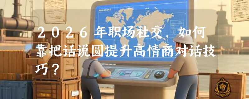 2026年职场社交，如何靠把话说圆提升高情商对话技巧？