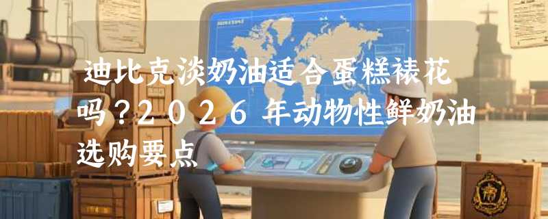 迪比克淡奶油适合蛋糕裱花吗？2026年动物性鲜奶油选购要点
