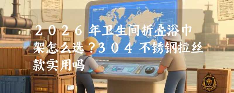 2026年卫生间折叠浴巾架怎么选？304不锈钢拉丝款实用吗