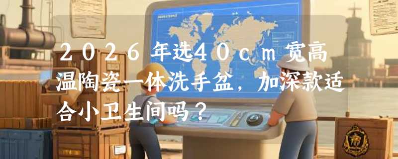 2026年选40cm宽高温陶瓷一体洗手盆，加深款适合小卫生间吗？