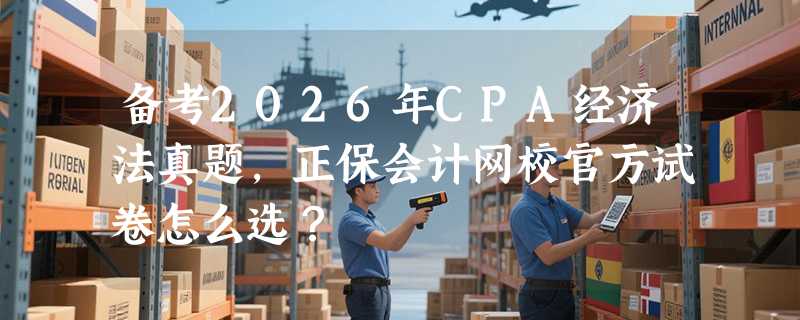 备考2026年CPA经济法真题，正保会计网校官方试卷怎么选？