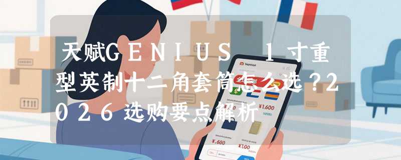 天赋GENIUS 1寸重型英制十二角套筒怎么选？2026选购要点解析