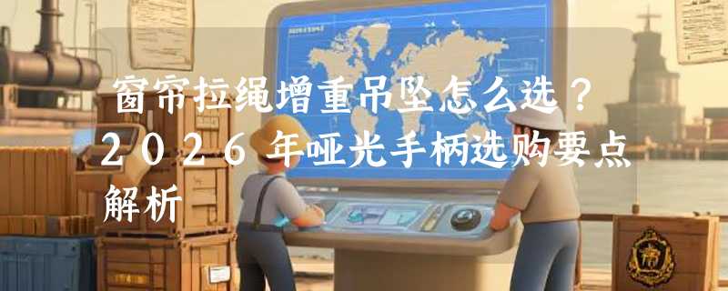 窗帘拉绳增重吊坠怎么选？2026年哑光手柄选购要点解析