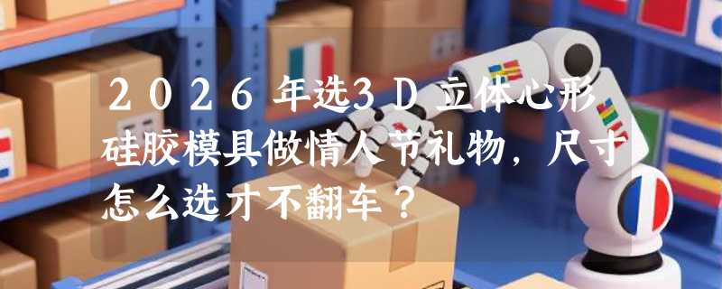 2026年选3D立体心形硅胶模具做情人节礼物，尺寸怎么选才不翻车？