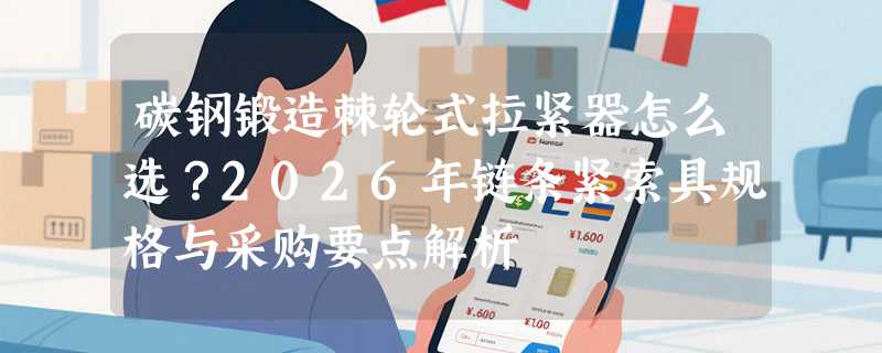 碳钢锻造棘轮式拉紧器怎么选？2026年链条紧索具规格与采购要点解析