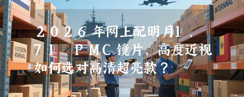 2026年网上配明月1.71 PMC镜片，高度近视如何选对高清超亮款？