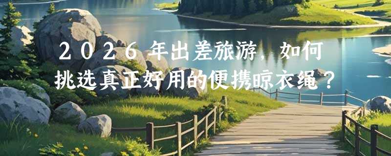 2026年出差旅游，如何挑选真正好用的便携晾衣绳？