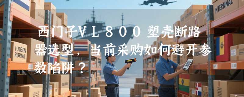 西门子VL800塑壳断路器选型，当前采购如何避开参数陷阱？