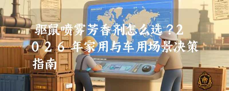 驱鼠喷雾芳香剂怎么选？2026年家用与车用场景决策指南