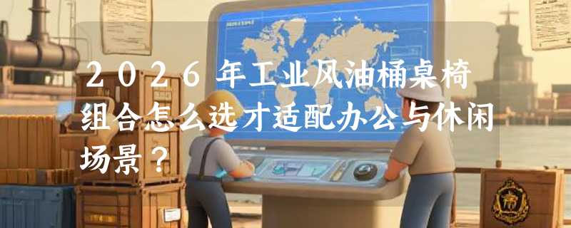 2026年工业风油桶桌椅组合怎么选才适配办公与休闲场景？