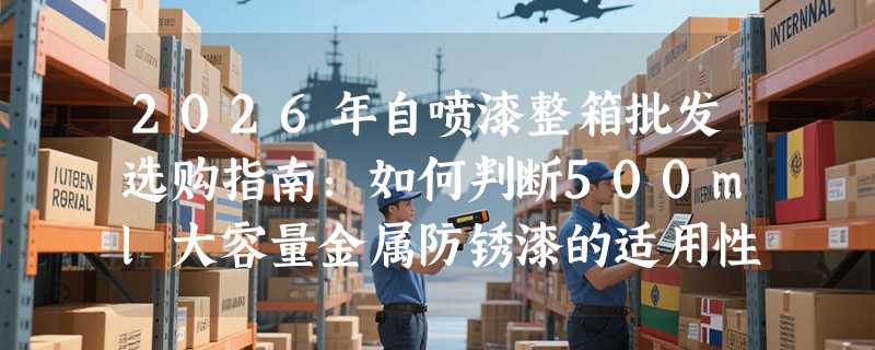 2026年自喷漆整箱批发选购指南：如何判断500ml大容量金属防锈漆的适用性？