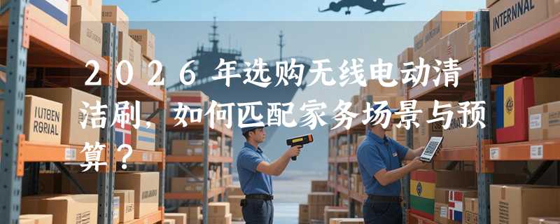 2026年选购无线电动清洁刷，如何匹配家务场景与预算？