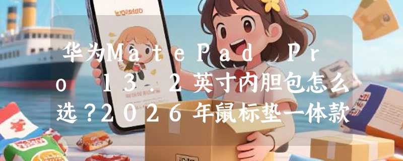 华为MatePad Pro 13.2英寸内胆包怎么选？2026年鼠标垫一体款选购要点