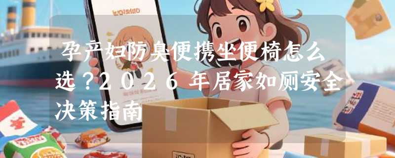 孕产妇防臭便携坐便椅怎么选？2026年居家如厕安全决策指南