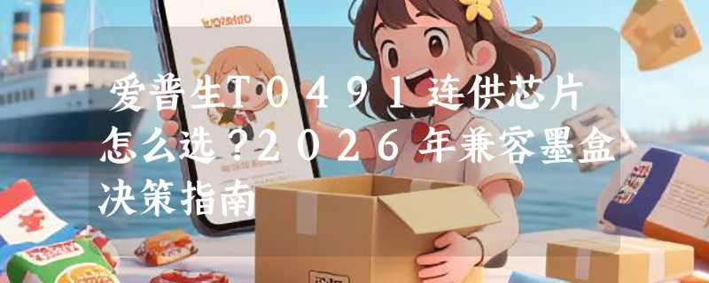 爱普生T0491连供芯片怎么选？2026年兼容墨盒决策指南