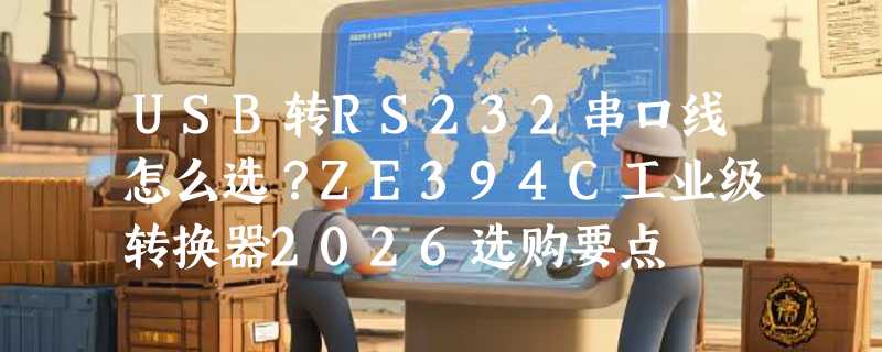 USB转RS232串口线怎么选？ZE394C工业级转换器2026选购要点