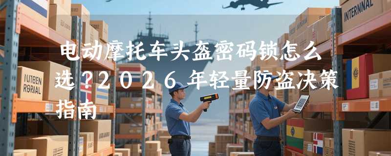 电动摩托车头盔密码锁怎么选？2026年轻量防盗决策指南