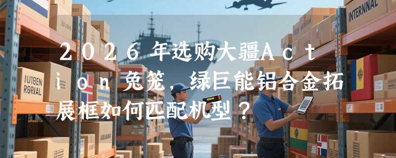 2026年选购大疆Action兔笼，绿巨能铝合金拓展框如何匹配机型？