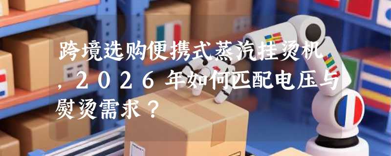 跨境选购便携式蒸汽挂烫机，2026年如何匹配电压与熨烫需求？